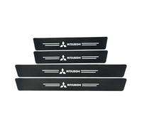 BEDPET Plaques Plinthes en Fibre Carbone de Voiture, pour Mitsubishi Space Star 2.GEN 2.gen 2017-2024 Autocollantes Anti-Rayures,D