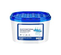 Bedroom Air Purifier - 350ml Capacity, Odor Neutraliser Box, Multi Use | Portable Size, Compact Dust Remover, Wardrobe Air Freshener For Garage, Nurseries, Closets, Kids Rooms, Dormitory, Hotel