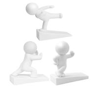 Bedroom Door Stopper- Decorative Living Room Support, 12cm Length Hardware, Professional Versatile Positioning Device With Wedge Shape | Safety Holder For Apartments Together Dormitories