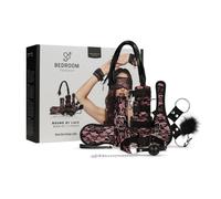 Bedroom Fantasies - Bound by Lace - Set SM 8 Pièces - Rose