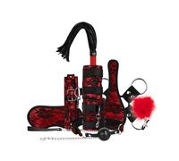 Bedroom Fantasies Lace & Leather Look Kit De Bondage