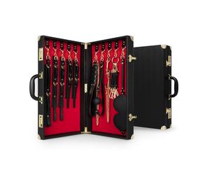 Bedroom Fantasies - Malette de Bondage 13 Pièces - Cuir synthétique