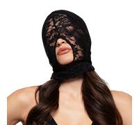 Bedroom Fantasies Masque BDSM En Dentelle Avec Bouche Ouverte