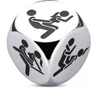 Bedroom Games to Enhance Intimacy,Position Dice Game for Adults Gifts for Couples Bridal Shower Gift for Him Her Men Funny Adult Party Gifts Iron Gift for Husband Wife Boyfriend (1PC)