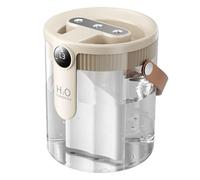 Bedroom Humidifier - Wireless Water Tank Diffuser for Home, Nursery and Plants with Quiet Mist Function, Air Humidifiers for Dorm, Desk, Apartment, Indoor Household, 5.12x5.12x6.3 inches