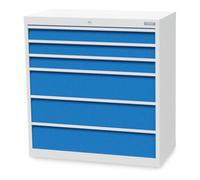 Bedrunka+Hirth Bedrunka+Hirth Armoire à tiroirs Série T500-9 avec 6 tiroirs 3x100 3x200 mm Quantité:1