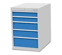 Bedrunka+Hirth Bedrunka+Hirth Armoire à tiroirs T736 R 18-24 avec 5 tiroirs 2x100 2x150 1x200 mm Quantité:1