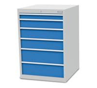 Bedrunk Hirth Bedrunk Hirth Armoire à tiroirs T736 R 24-24 avec 6 tiroirs 1x75 1x125 2x150 2x200 mm Quantité:1