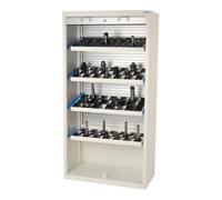 Bedrunka+Hirth Bedrunka+Hirth Armoire à volets roulants CNC T500 R 36-16 volets roulants en plastique plastique 3x cadres porte-outils CNC inclinés 1x droits Quantité:1