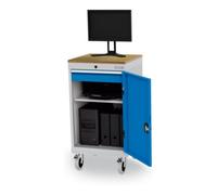 Bedrunka+Hirth Bedrunka+Hirth Armoire informatique mobile I×P×H 500x530x1000 mm Quantité:1