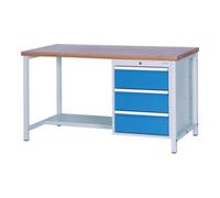 Bedrunka+Hirth Bedrunka+Hirth Établi à caisson 2000 avec 3 tiroirs Hauteur de la façade 200 Quantité:1