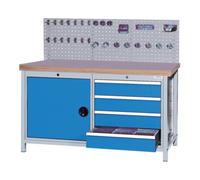 Bedrunka+Hirth Bedrunka+Hirth Établi coffret 1500 avec 4 tiroirs hauteur de façade 150 mm et 1 porte battante 600 mm Quantité:1