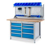 Bedrunka+Hirth Bedrunka+Hirth Établi Kastenwerbank R18-24, 4 tiroirs Quantité:1