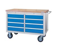 Bedrunka+Hirth Bedrunka+Hirth Établi mobile Kastenwerkbank 1200 M avec 8 tiroirs Quantité:1