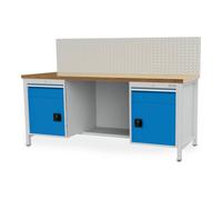 Bedrunka+Hirth Bedrunka+Hirth Établi R 18-24 avec 2 tiroirs L×P×H 2000x750x959 mm Quantité:1