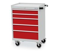 Bedrunka+Hirth Bedrunka+Hirth Servante d’atelier T500-6 avec 5 tiroirs 2x100 2x150 1x200 mm Quantité:1