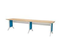 Bedrunka+Hirth Bedrunka+Hirth Workline Table de travail 3000 (hauteur réglable) avec blocage de serrage Quantité:1
