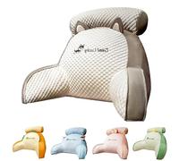 Bedside Sofa Pillow Backrest, Oreillers de Lecture pour Le Soutien du Dos du Lit, Support Lombaire, Coussin D'assise Coussin de Dossier, Adulte pour la Lecture/la Télévision