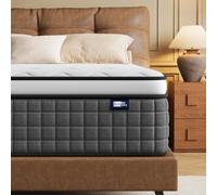 BedStory Matelas 120x190x30 cm - Matelas Ressorts Ensaches - Mousse à Mémoire de Forme - Confort Ferme - Isolation des Mouvements - Matelas Luxe - Soutien Lombaire - Durable & Respirant