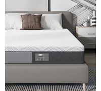 BedStory Matelas 160 x 200 cm, Hauteur 18 cm, Matelas en Mousse à mémoire de Forme 7 Zones, fermeté Moyenne avec Soutien, soulagement des maux de Dos, Anti-allergie, Housse en Tissu Amovible, 160 x