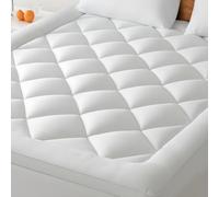 BedStory Surmatelas 120 x 200 cm - Blanc - 800 g/m² - Ultra Doux - avec Poches Profondes - Lavable en Machine - Convient aux Matelas d'une épaisseur allant jusqu'à 40 cm