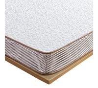 BedStory Surmatelas 140 x 190 à Mémoire de Forme de 7,5CM Surmatelas Réversible Mousse avec Gel Plus Respirant, avec Design Antidérapant et Certification de Sécurité, Déhoussable et Lavable