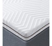 BedStory Surmatelas 180 x 200 à Mémoire de Forme 7,5cm, Bambou Éliminant Odeurs et Acariens, Housse Amovible et Lavable, Rafraichissant, Respirant et Moelleux