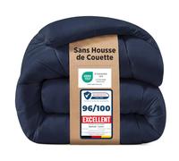 Bedsure Couette 200x200 Très Chaude - Hiver 450g/m² 2 Personnes - Bleu