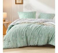 Bedsure Couette Imprimée 240x220 - Couette sans Housse Lavable 2 Personnes