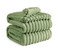 Bedsure Couverture Moelleuse en Polaire - Couverture Douce et Chaude en Cordon Grossier pour lit et canapé, Mignonnette, 220 x 240 cm