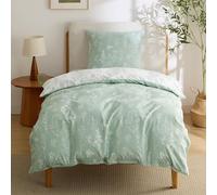Bedsure Housse de Couette 140 x 200 cm - Plante Verte, 2 Taie 65 x 65 cm
