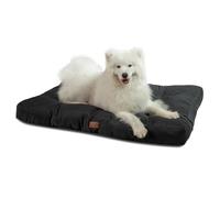 Bedsure Matelas imperméable pour Chien Lavable Noir 111 x 89 x 10 cm