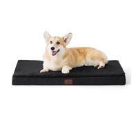 Bedsure Panier Chien Déhoussable Lavable Coussin, 89x56 cm Noir