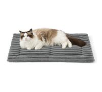 Bedsure Tapis Auto-Chauffant Chat, Non Électricité, 76x50 cm, Gris | Couverture Chauffante Chat Lavable, Couche Thermique Silencieuse avec fond antidérapant, pour Chat et petit Chien