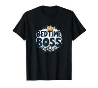 Bedtime Boss : Freak in The Sheets Funny Sleepy Crown T-Shirt, Homme, Noir, 3XL