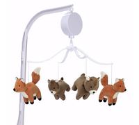 Bedtime Originals Sleepytime Ours et renard musical pour berceau de bébé