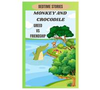 BEDTIME STORIES: MONKEY AND CROCODILE,GREED VS FRIENDSHIP