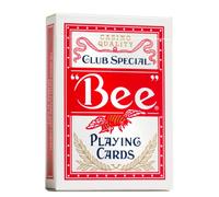 Cartes Bee poker regular (rouge)