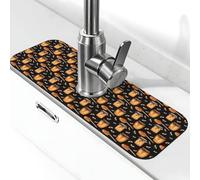 Bee and Honey Tapis de robinet d'évier de cuisine absorbant à séchage rapide pour évier de cuisine