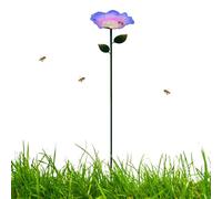 Bee Bath, Flower Shaped Feeder, Butterfly Water Station, Outside Hummingbird Drinking Fountain for Outdoor Backyard Porch Yard Lawn Flower Bed Birdwatchers Garden Enthusiasts Families Friends