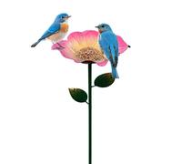 Bee Bath, Flower Shaped Feeder, Butterfly Water Station, Outside Hummingbird Drinking Fountain for Outdoor Backyard Porch Yard Lawn Flower Bed Birdwatchers Garden Enthusiasts Families Friends