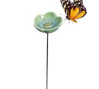 Bee Bath for Garden- Winged Wildlife Basin, Backyard Well, Thirsty Reservoir | Wildlife Watering Accessory for Lawn Meadow Greenhouse Park Farm Orchard Flowerbed Walkway Landscaping