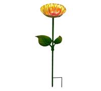 Bee Bath - Outdoor Flower Bird Feeder | Standing Bee Feeder | Garden Decor Suitable for Hummingbird Drinking Yard Balcony Patio Deck Outside