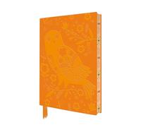 Bee Brown Folk Owl Artisan Art Notebook