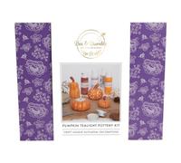 Bee & Bumble Kit de peinture citrouille d'Halloween - Décoration automnale unique - Idéal pour les adultes et les enfants plus âgés, accessoires d'artisanat pour la décoration de la maison