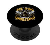 Bee C'est Une Histoire d'abeille Que Vous ne comprendriez Pas PopSockets PopGrip Adhésif