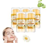 Bee Complex Serum Stick - Baume raffermissant et hydratant pour le visage et le corps, soutien de l'apparence pour les ridules et l'élasticité, tous types de peau, hommes et femmes (5 bouteilles)