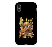 Bee Cool I'm on Plant Time Coque pour iPhone X/XS