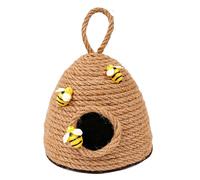 Bee Decor - Accent Décoratif Polyvalent, Ornements En Nid D'abeille, Pendentif Esthétique En Corde Tissée | Petite Ruche Décorative En Forme D'abeille, Pour Cuisine, Chambre À Coucher, Salon, Ferme, B