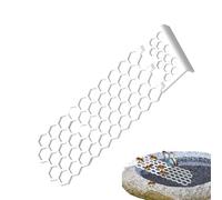 Bee Drinking Station, Floating Bee Butterfly Water Drinking Station,Anti-Drop Folding,Yellow and White Honeycomb Design, Enhancing Garden Beauty, Prevent from Falling Into The Water